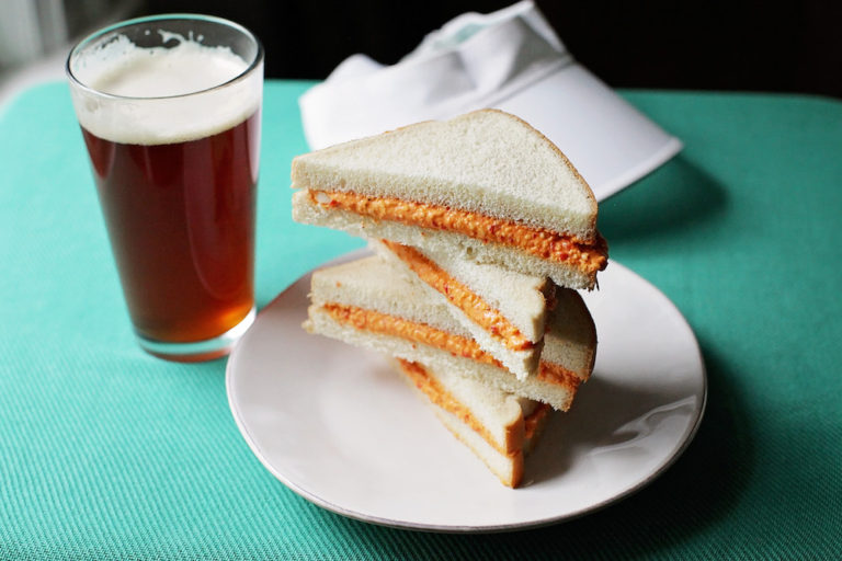 A Master’s Classic: Pimento Cheese Sandwich